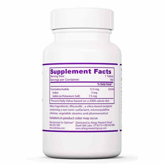 Iodoral 12.5 Mg Iodine/Potassium Iodide, OPX